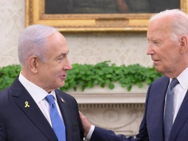 us president joe biden r meets with israeli prime minister benjamin netanyahu l at the white house in washington dc united states on july 25 2024 photo anadolu agency